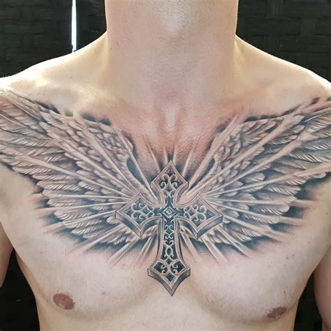 tattoos for the chest|chest tattoos for men small.